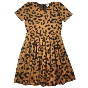 LuLaRoe Leopard Print Casual Dress